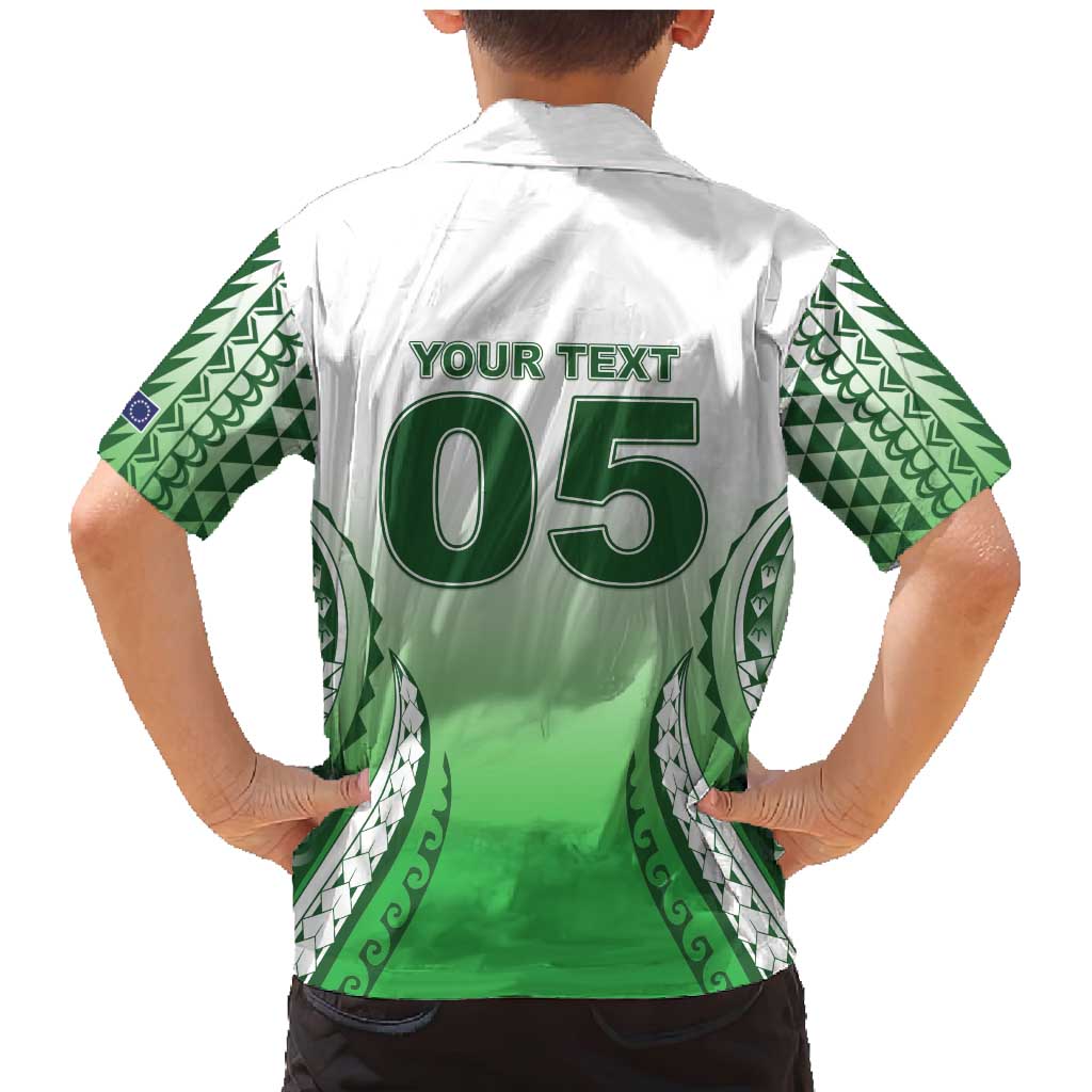 Custom Cook Islands Avaiki Rugby Family Matching Mermaid Dress and Hawaiian Shirt Go Champions - Polynesian Pride