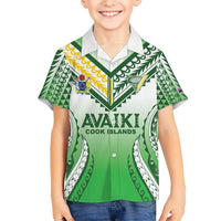 Custom Cook Islands Avaiki Rugby Hawaiian Shirt Go Champions - Polynesian Pride