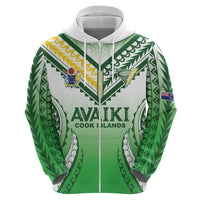 Custom Cook Islands Avaiki Rugby Hoodie Go Champions - Polynesian Pride