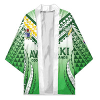 Custom Cook Islands Avaiki Rugby Kimono Go Champions - Polynesian Pride