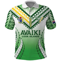 Custom Cook Islands Avaiki Rugby Polo Shirt Go Champions - Polynesian Pride
