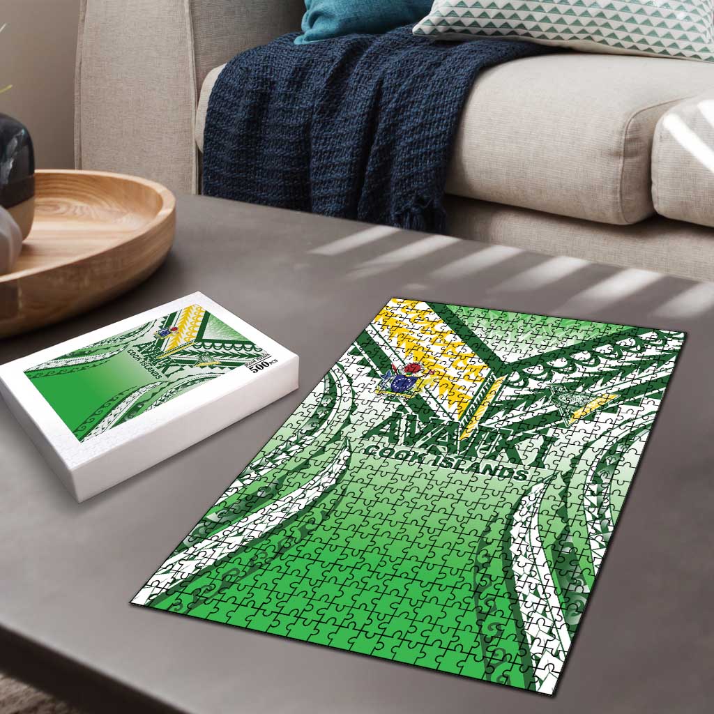 Cook Islands Avaiki Rugby Puzzle Go Champions - Polynesian Pride