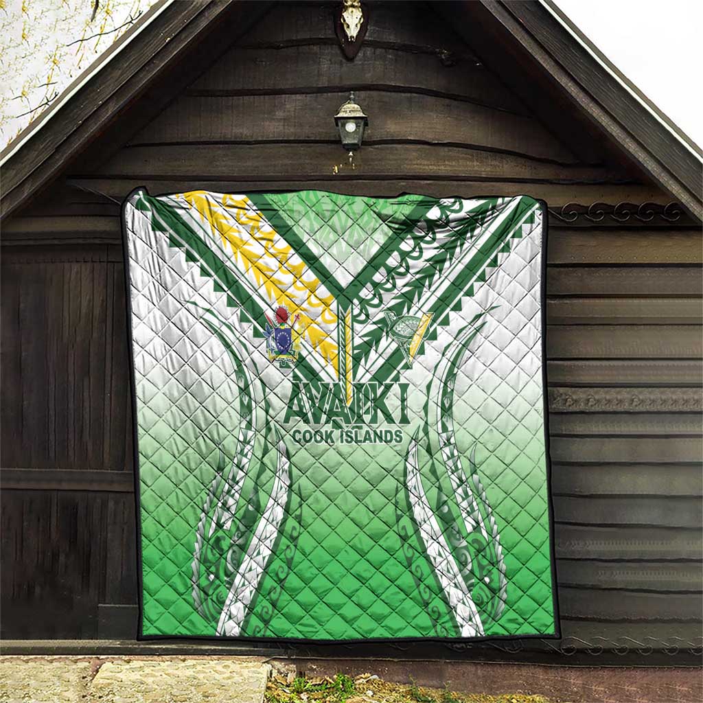 Cook Islands Avaiki Rugby Quilt Go Champions - Polynesian Pride