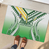 Cook Islands Avaiki Rugby Rubber Doormat Go Champions - Polynesian Pride