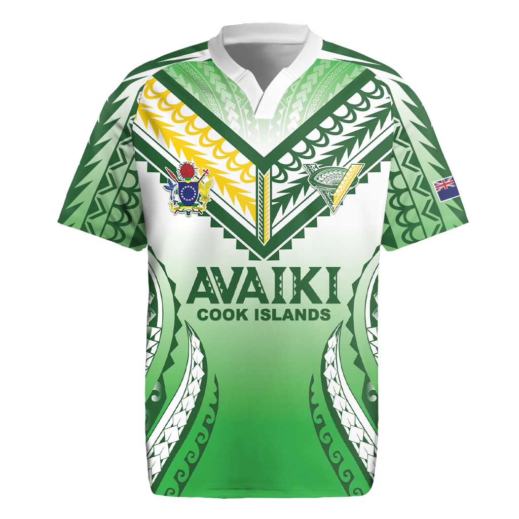 Custom Cook Islands Avaiki Rugby Rugby Jersey Go Champions - Polynesian Pride