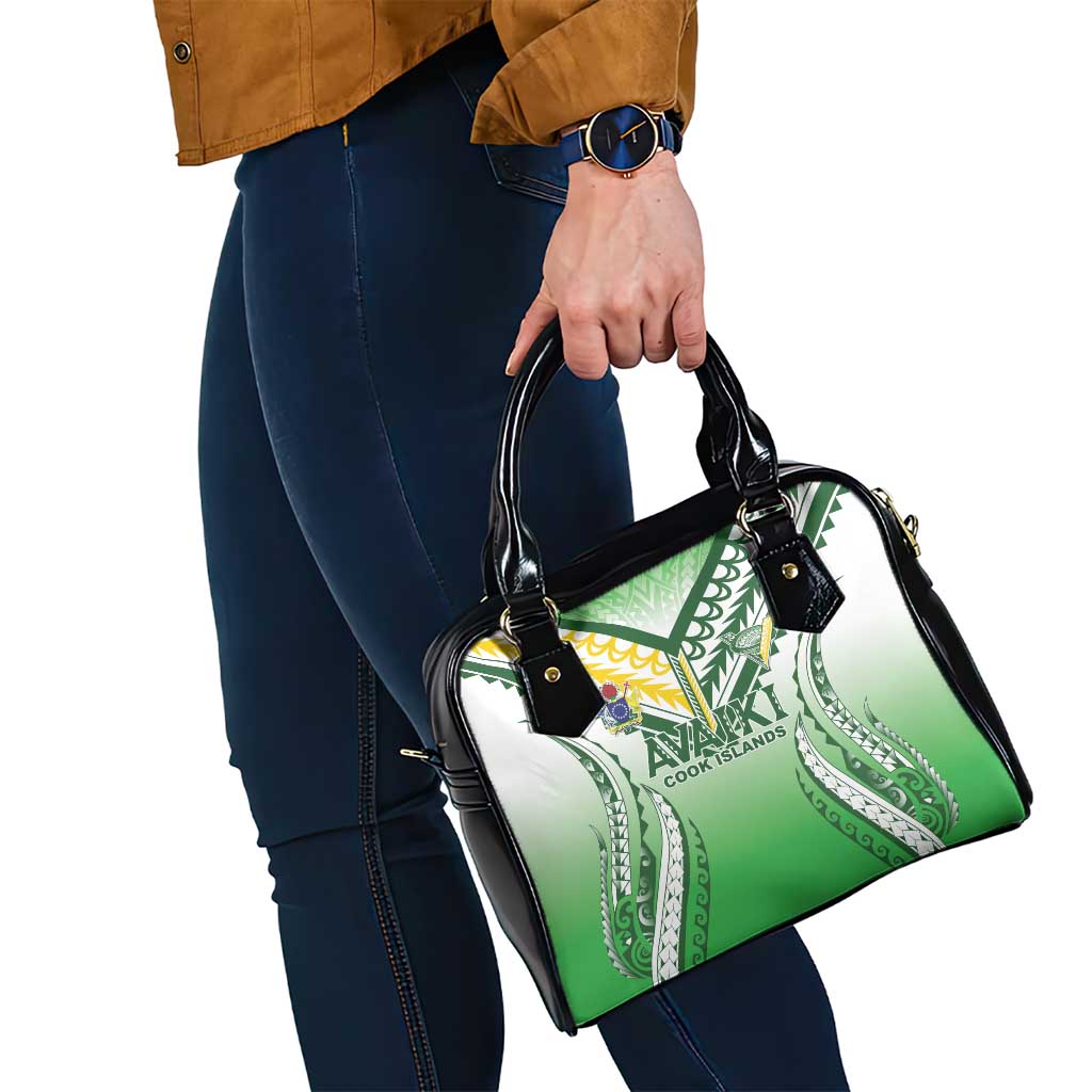 Cook Islands Avaiki Rugby Shoulder Handbag Go Champions - Polynesian Pride