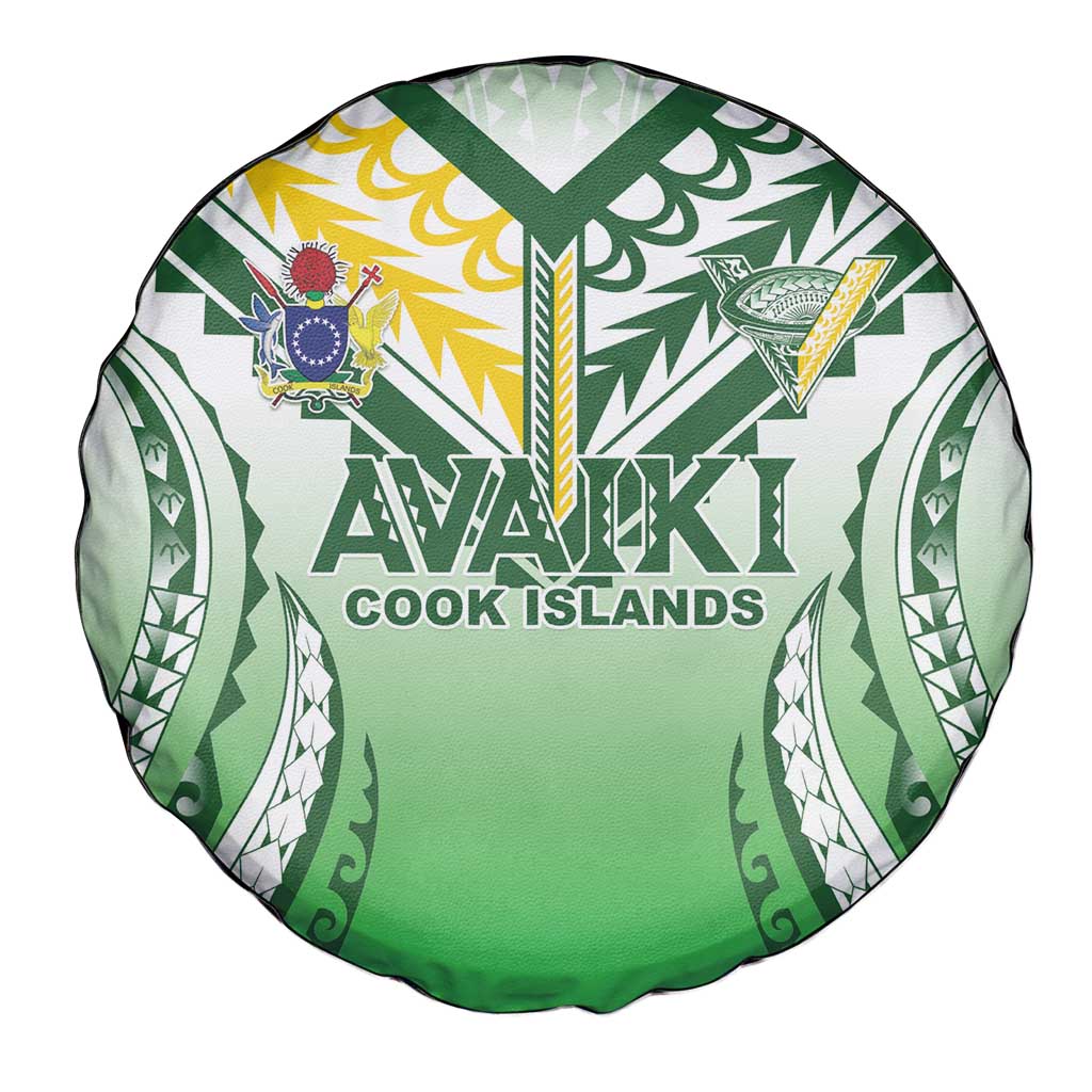 Cook Islands Avaiki Rugby Spare Tire Cover Go Champions - Polynesian Pride