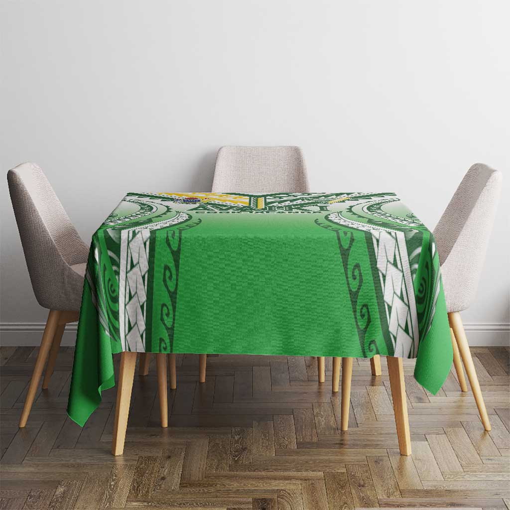 Cook Islands Avaiki Rugby Tablecloth Go Champions - Polynesian Pride