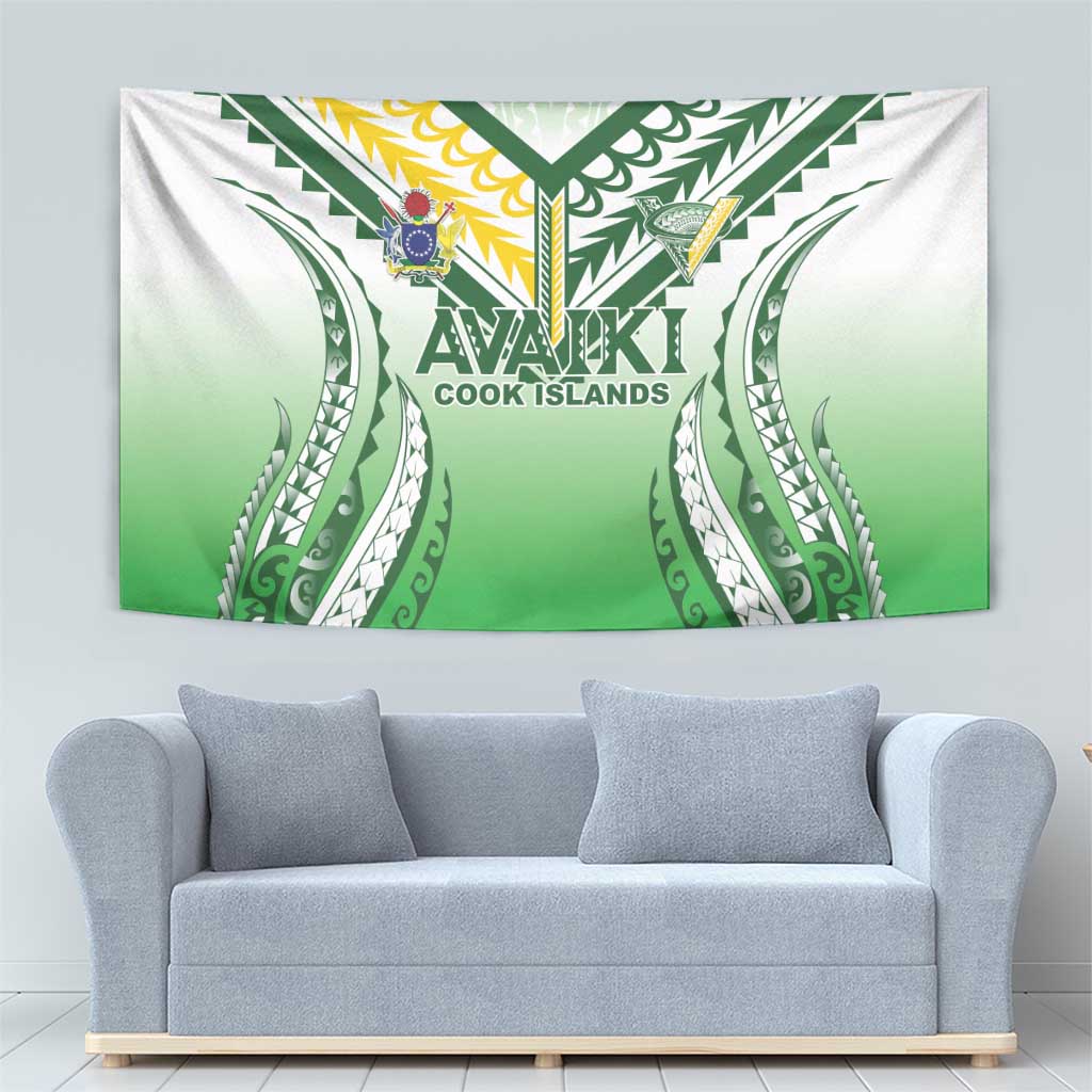 Cook Islands Avaiki Rugby Tapestry Go Champions - Polynesian Pride