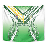 Cook Islands Avaiki Rugby Tapestry Go Champions - Polynesian Pride