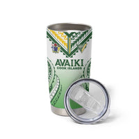 Custom Cook Islands Avaiki Rugby Tumbler Cup Go Champions - Polynesian Pride