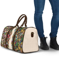 Hawaii And Japan Travel Bag Tiki With Oni Mask - Polynesian Pride