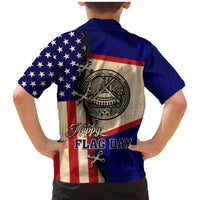 American Samoa Flag Day Family Matching Mermaid Dress and Hawaiian Shirt Polynesian Tribal Pattern LT05 - Polynesian Pride