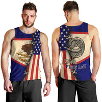 American Samoa Flag Day Men Tank Top Polynesian Tribal Pattern LT05 - Polynesian Pride