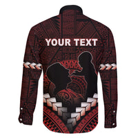 Personalised Tonga Happy Father's Day Family Matching Puletasi and Hawaiian Shirt Ofa Lahi Atu Dad Polynesian Tribal