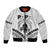 Personalised New Zealand Happy Father's Day Bomber Jacket Aroha Ahau Ki A Koe Papa Polynesian Tribal