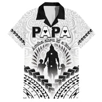 Personalised New Zealand Happy Father's Day Family Matching Off Shoulder Maxi Dress and Hawaiian Shirt Aroha Ahau Ki A Koe Papa Polynesian Tribal