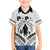 Personalised New Zealand Happy Father's Day Kid Hawaiian Shirt Aroha Ahau Ki A Koe Papa Polynesian Tribal