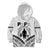 Personalised New Zealand Happy Father's Day Kid Hoodie Aroha Ahau Ki A Koe Papa Polynesian Tribal