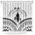 New Zealand Happy Father's Day Shower Curtain Aroha Ahau Ki A Koe Papa Polynesian Tribal