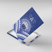 Samoa Happy Father's Day Canvas Wall Art Ou Te Alofa Ia Te Oe Tama Dad Polynesian Tribal