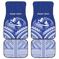 Personalised Samoa Happy Father's Day Car Mats Ou Te Alofa Ia Te Oe Tama Dad Polynesian Tribal LT05 - Polynesian Pride