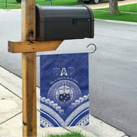 Samoa Happy Father's Day Garden Flag Ou Te Alofa Ia Te Oe Tama Dad Polynesian Tribal