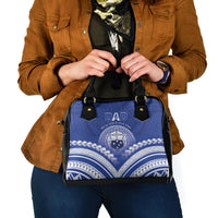 Samoa Happy Father's Day Shoulder Handbag Ou Te Alofa Ia Te Oe Tama Dad Polynesian Tribal LT05 - Polynesian Pride
