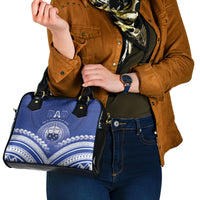 Samoa Happy Father's Day Shoulder Handbag Ou Te Alofa Ia Te Oe Tama Dad Polynesian Tribal LT05 - Polynesian Pride