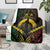 Vanuatu Happy Father's Day Blanket Mi Lavem Yu Papa Polynesian Tribal
