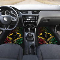Vanuatu Happy Father's Day Car Mats Mi Lavem Yu Papa Polynesian Tribal