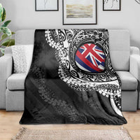 Hawaii Flag Day Blanket Hawaiian Maile Lei