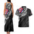 Hawaii Flag Day Couples Matching Tank Maxi Dress and Hawaiian Shirt Hawaiian Maile Lei
