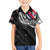 Hawaii Flag Day Family Matching Off Shoulder Short Dress and Hawaiian Shirt Hawaiian Maile Lei