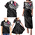 Hawaii Flag Day Family Matching Puletasi and Hawaiian Shirt Hawaiian Maile Lei