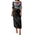 Hawaii Flag Day Family Matching Puletasi and Hawaiian Shirt Hawaiian Maile Lei