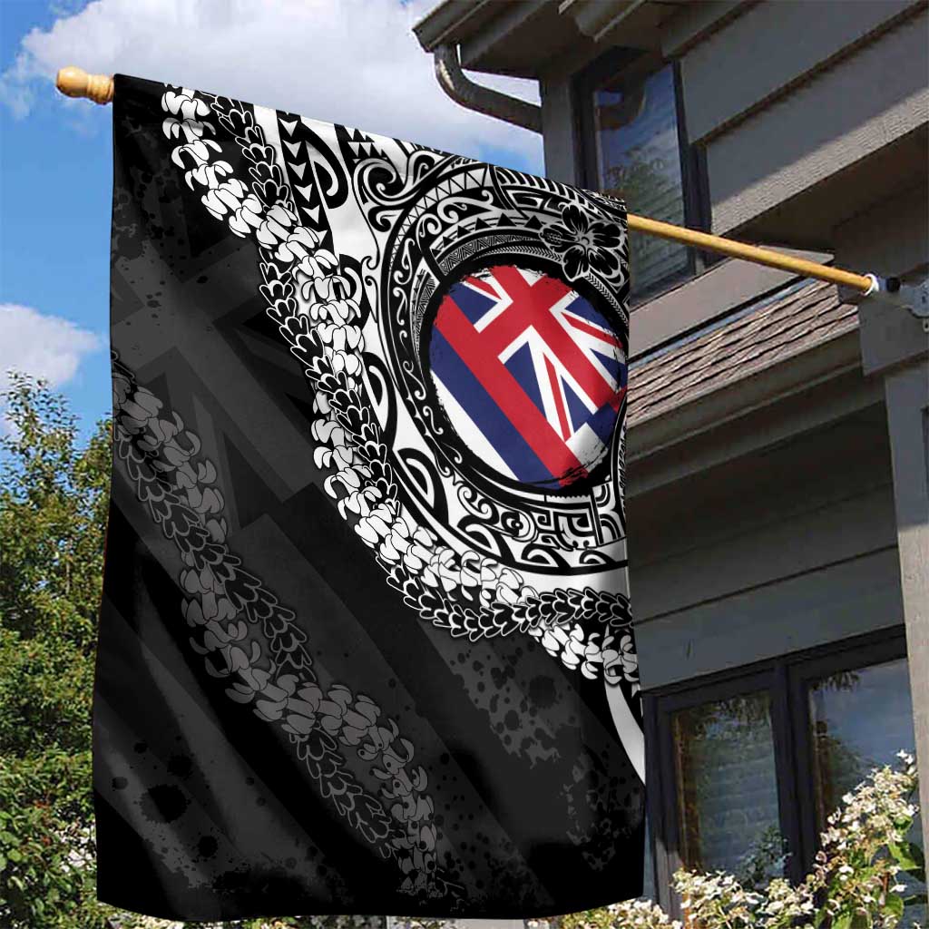 Hawaii Flag Day Garden Flag Hawaiian Maile Lei
