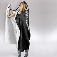 Hawaii Flag Day Hooded Blanket Hawaiian Maile Lei