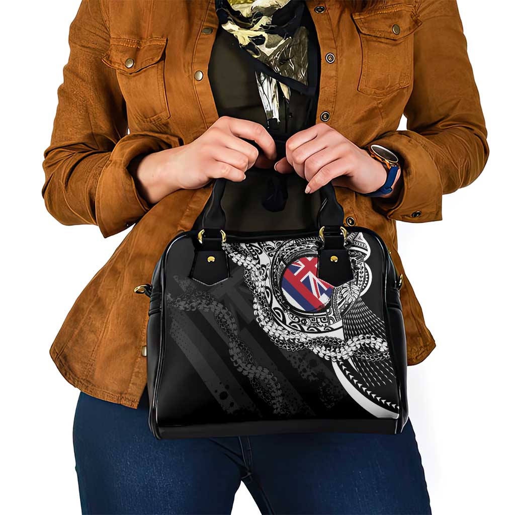Hawaii Flag Day Shoulder Handbag Hawaiian Maile Lei