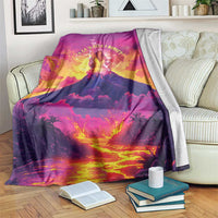 Hawaii Kilauea Volcano Blanket There Is Pele Goddess Of The Volcano - Polynesian Pride