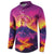 Hawaii Kilauea Volcano Button Sweatshirt There Is Pele Goddess Of The Volcano - Polynesian Pride