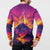 Hawaii Kilauea Volcano Button Sweatshirt There Is Pele Goddess Of The Volcano - Polynesian Pride