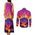 Hawaii Kilauea Volcano Couples Matching Tank Maxi Dress and Long Sleeve Button Shirt There Is Pele Goddess Of The Volcano - Polynesian Pride