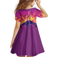 Hawaii Kilauea Volcano Family Matching Off Shoulder Maxi Dress and Hawaiian Shirt There Is Pele Goddess Of The Volcano - Polynesian Pride