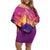 Hawaii Kilauea Volcano Family Matching Off Shoulder Short Dress and Hawaiian Shirt There Is Pele Goddess Of The Volcano - Polynesian Pride