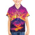 Hawaii Kilauea Volcano Family Matching Off Shoulder Short Dress and Hawaiian Shirt There Is Pele Goddess Of The Volcano - Polynesian Pride