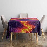 Hawaii Kilauea Volcano Tablecloth There Is Pele Goddess Of The Volcano - Polynesian Pride