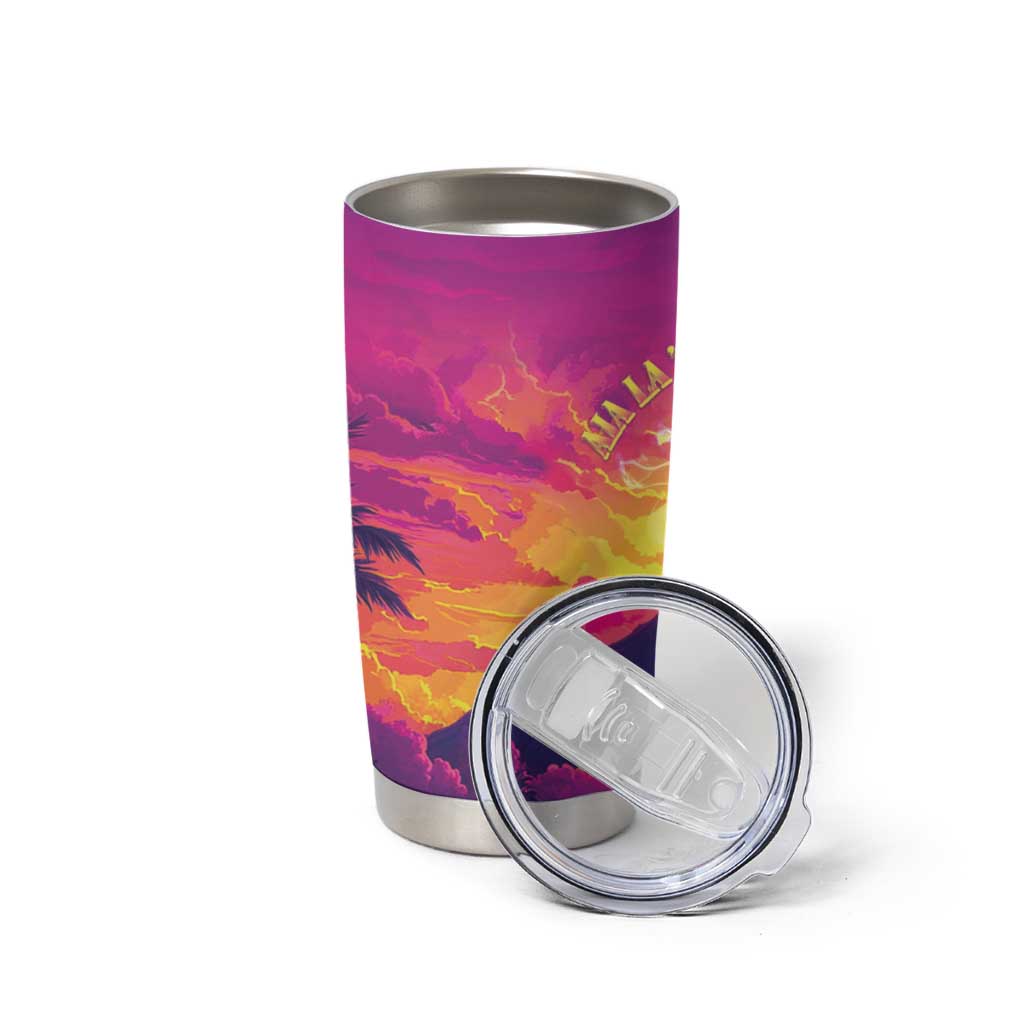 Hawaii Kilauea Volcano Tumbler Cup There Is Pele Goddess Of The Volcano - Polynesian Pride