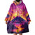 Hawaii Kilauea Volcano Wearable Blanket Hoodie There Is Pele Goddess Of The Volcano - Polynesian Pride