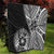 Hibiscus With Black Austronesian Tattoo Pattern Quilt - Polynesian Pride